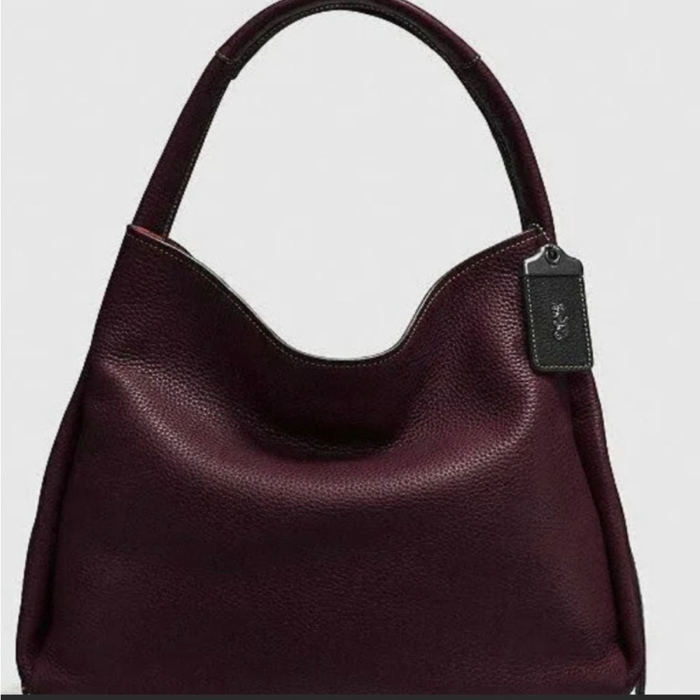 Coach Burgundy Hobo Bag